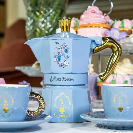 Bialetti Bialetti Bridgerton co-branded aluminum moka pot 3-cup espresso pot as a gift