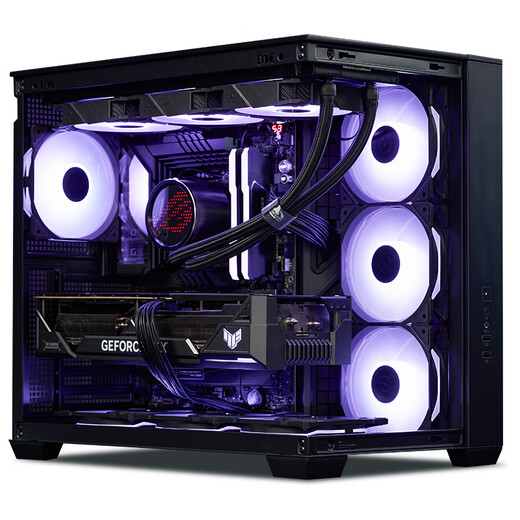 ASUS ROG family bucket AMD 9800X3D 7800X3D ASUS RTX5070 5070TI 5080 desktop computer game console live design AI host DIY complete machine with R7 9800X3D + ASUS RTX5070 host