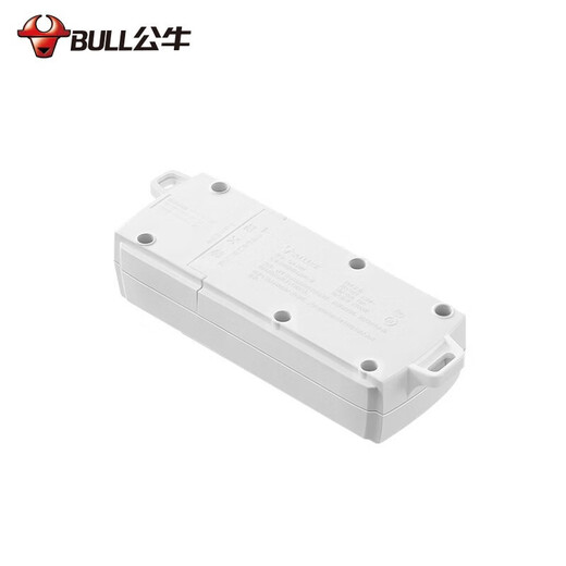 Bull (BULL) socket without wire strip wireless self-wiring semi-finished drag strip weak current box assembly project 2-position two-three plug multi-hole 10A power supply without switch GN-A02