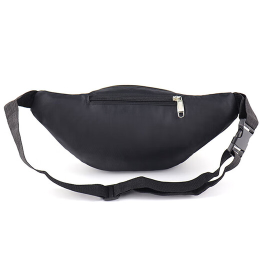 New style waist bag men's construction site multi-functional sports mobile phone cashier business waist bag water-repellent and wear-resistant crossbody chest bag black 4-layer/water-repellent