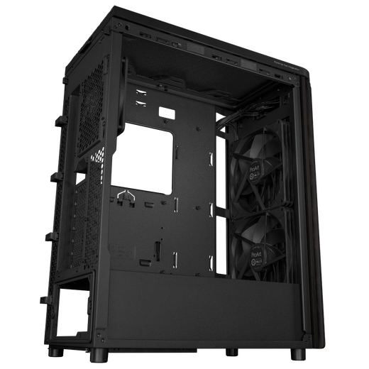 华硕ProArt创艺国度PA401木艺MESH版机箱 木艺前进气格栅/免工具拆装/电源按键锁/PWM一键设置