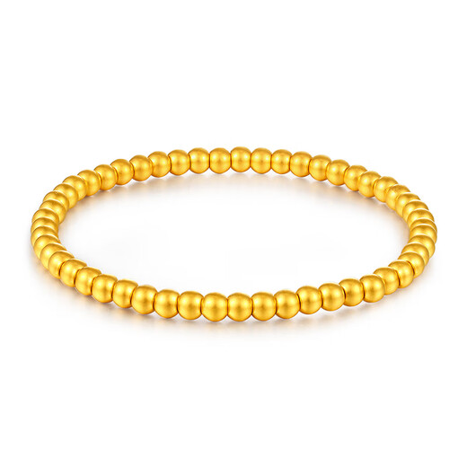 Dream Jinyuan Gold Bracelet Ping An Xile Football Gold Square Bracelet Ancient Transport Bead Bracelet Women's Style