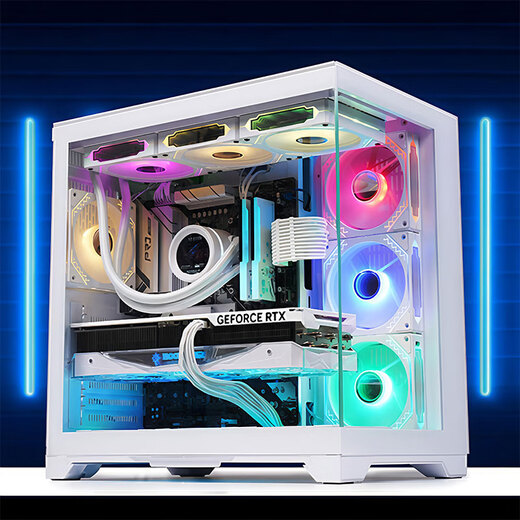 AMD Ryzen R7 9800X3D 7800X3D host/RTX5070/5070Ti/5060Ti host 9600X game assembly computer desktop DIY assembly machine family bucket R7 9700X+RTX5070丨Nine