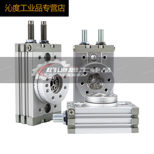型气动HRQ90度180度摆动旋转气缸MSQB10A20A30A10R20R30RQ1SN6627 MSQB-10A