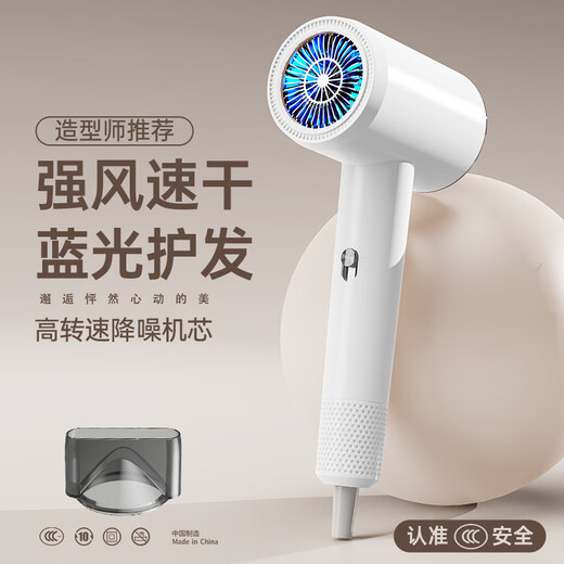 100w+ positive reviews Philips (PHlLlPS) same style hair dryer for home silent negative ion high power does not damage hair high-speed hair dryer barber shop special hair dryer platinum gray-high-speed hair dryer-hairdresser