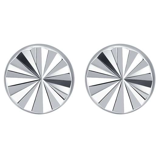 Jinzhizun PT950 platinum earrings, spot round women's versatile platinum earrings birthday gift price 1.53 grams