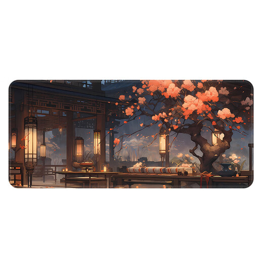 Zhong Guofeng Mouse Pad Super grande Montaña Water College Desk Game Game Game de teclado especial de la computadora de la computadora Mouse Mouse TU-693 [Qingshan] 700*300*2