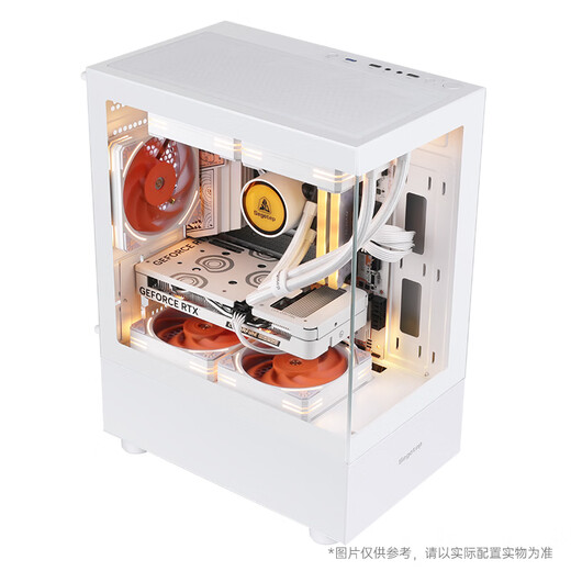 Colorful chicken game console i3 12100F/RTX5060 8G independent display desktop computer rTX5050 e-sports game complete set DIY assembly machine with five丨i3 12100F丨RTX5060 independent display Seaview room host