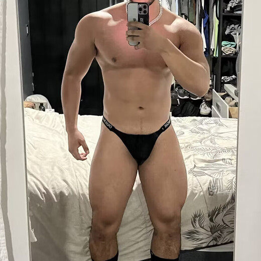 Men's Sexy Underwear Men's Thong Sexy Bikini Modal Low Waist Solid Color Breathable Pants Sports Men 0 Black XL