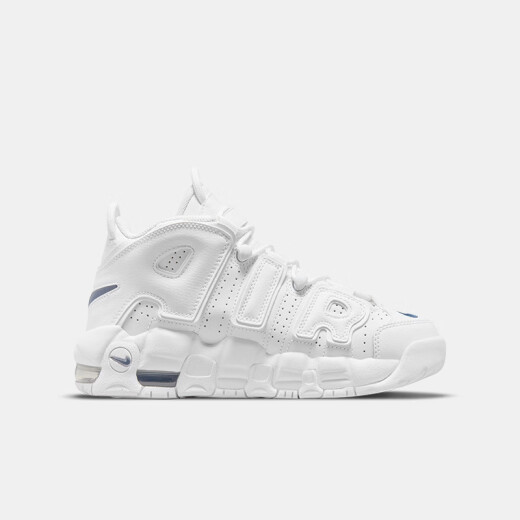 Nike Nike Männer und Mädchen Pippen Basketballschuhe Luft mehr Upper-Air-Kissenpolsterung und Anti-Slip-Unterstützung Sport Sneakers DH9719-100 40 [Vorgeschlagene Fußlänge 25 cm]
