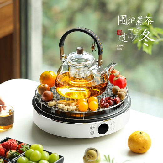 Ustensiles de cuisson à thé personnalisés XMSJ Ensemble complet de théâtre en verre 2024 Nouvelle théière électrique Potric Potricée à haute température à haute température bouilloire 12200W Super Power White Luofeng Electric 701ml (inclus) -800ml (inclus)
