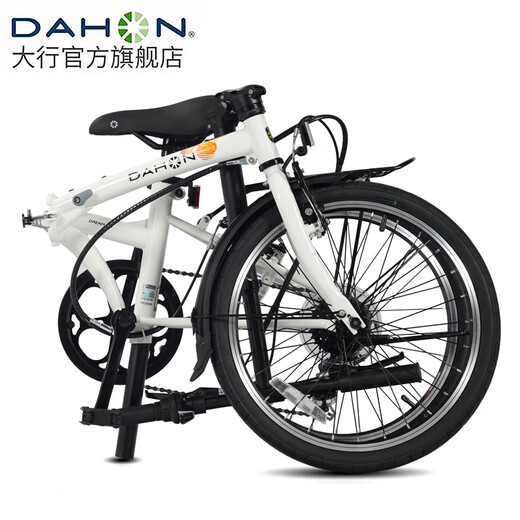 DAHON HAT061 folding bicycle 20-inch 6-speed adult men's and women's commuting leisure variable speed bicycle white