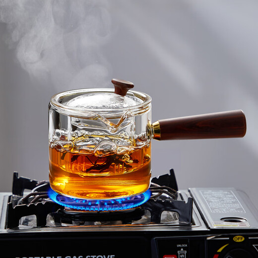 Yipot teapot glass teapot tea water separation side handle kettle electric ceramic stove special kettle for one person tea set