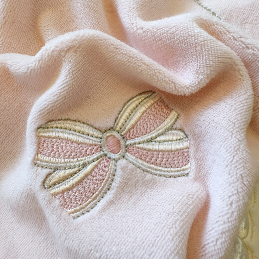 Tao Crystal Light Luxury Class A Thickened Milk Velvet Appliqué Embroidered Four-piece Baby Velvet Bedsheet Quilt Cover Princess Girl Warm Bedding Bow-Pink Class A 9Jin Jin is equal to 0.5kg. Free pillows on both sides. 1.8m bed sheet. Quilt cover 200*230
