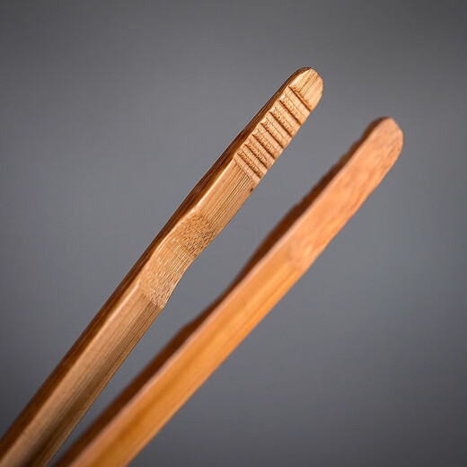 Yipin Workshop Bamboo Hand-tied Tea Clamp Chinese Retro Anti-scalding Bamboo Tweezers Tea Ceremony Spare Parts Tea Cup Washing Clamp Bamboo Thread-tied Tea Clip 1