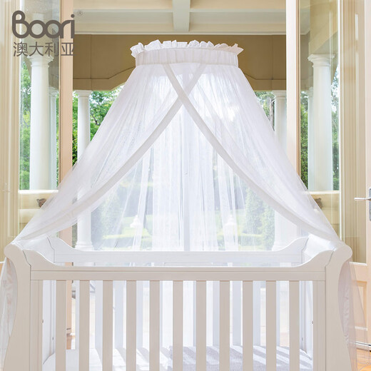 Boori newborn crib mosquito net bb baby bed mosquito net bracket mosquito net universal metal bracket mosquito net universal mosquito net (metal bracket)