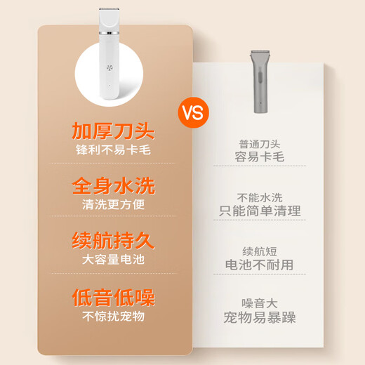 Gaboran pet electric clipper cat and dog shaver Teddy hair clipper high-power shaver foot hair clipper hair clipper hair clipper