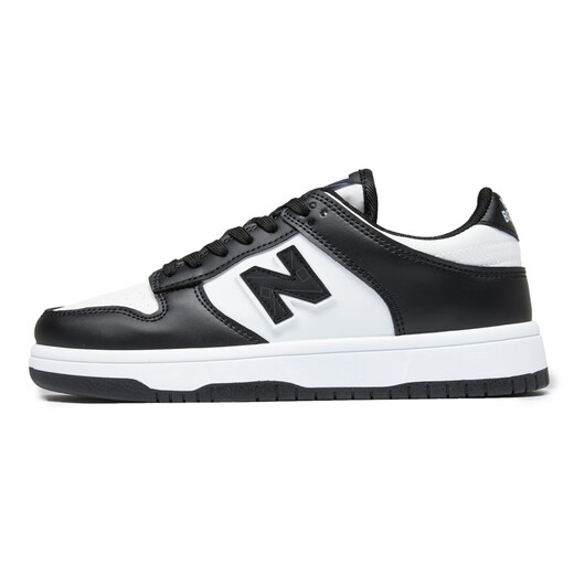 New Balance nueva moda deportiva marca de moda zapatos deportivos zapatos para hombre transpirable pareja en forma de n casual ligero 727 pequeñas zapatillas blancas para mujer blanco y negro 41