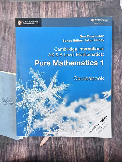正版 剑桥国际高中数学教材 英文原版  A level 纯数学 数学概率与统计学 数学力学Cambridge AS & A Level Mathematics 纯数 1 学生教材(无在线资源)