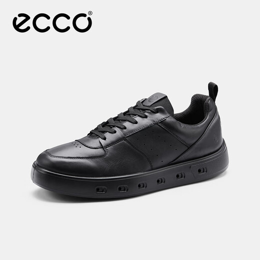 ECCO sneakers men's shoes casual thick-soled casual shoes same style as male stars street 720 520814 HL black 52081401001 40