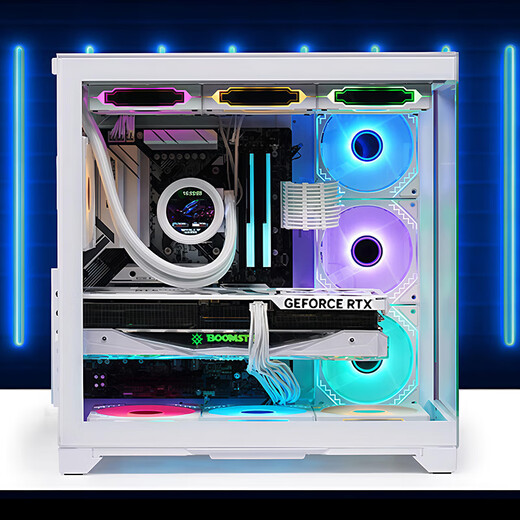 AMD Ryzen R7 9800X3D 7800X3D host/RTX5070/5070Ti/5060Ti host 9600X game assembly computer desktop DIY assembly machine family bucket R7 9700X+RTX5070丨Nine