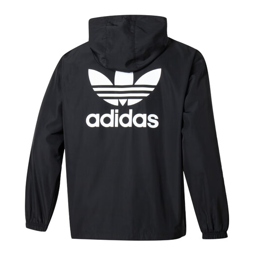 Clover (Adidas) Kapuzenjacke für Männer, modisch, einfach, locker, komfortable und atmungsaktive Sport- und Casualjacke IR9852 L