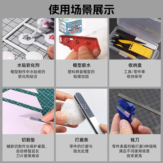 乐哲高达模型水口钳魔动拼装核剪笔刀斜剪钳手工锋芒军事儿童玩具套装