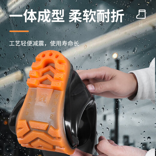 Junyu Regenschuhe hohe Röhrchen wasserdichte Schuhe Kinder und Frauen im Freien Regen Day Gummi Schuhe Schuhschuhe Abdeckung Arbeitsschutz Sicherheitsschuhe Regenstiefel Junyu 838 Regenstiefel Rindfleisch Sehnen Sohle 40 40