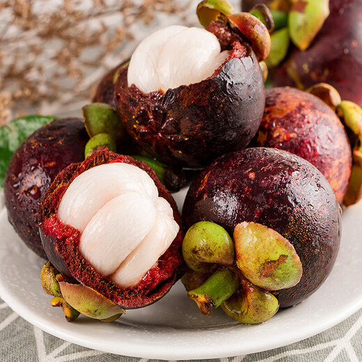 
Imported mangosteen is about 500g (starting from 50g single fruit)