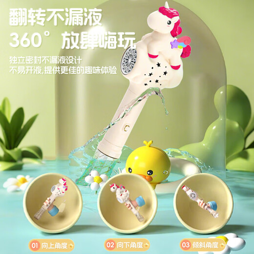 
Little Demon Children's Fairy Magic Stick Bubble Blowing Machine Girl Fully Automatic Handheld Bubble Stick Children's Day Gift