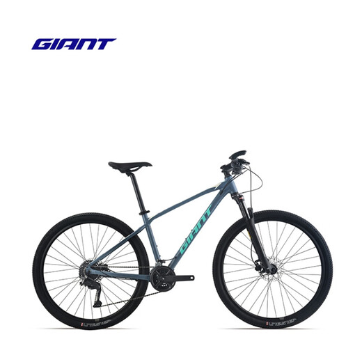 捷安特（GIANT）ATX 830油压碟刹成人铝合金18速可锁死避震山地自行车 消光亮黑 27.5×14.5 XS 适合身 27.5英寸 标准 18速