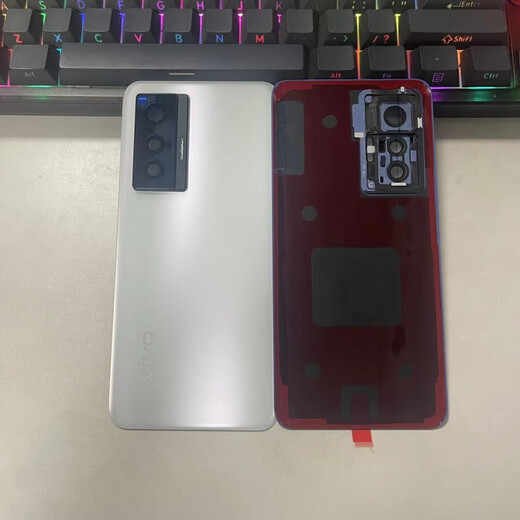 Suitable for vivo x70 original back cover glass x70pro original disassembled rear case battery cover x70pro+ shell X70 original disassembled back cover Nebula single back cover
