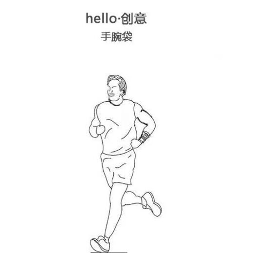 Lilang mobile phone wrist bag thin wrist mobile phone bag comfortable and breathable arm wrist bag running arm bag sports hand K02 weight 80 to 130 Jin Jin is equal to 0.5 kg. S size is recommended