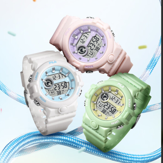 FILA New Year's gift student watch for boys and girls outdoor sports multi-functional luminous electronic watch 6657-003