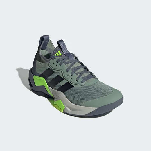阿迪达斯 （adidas）【劲浪运动】男超轻稳定缓震回弹综合训练运动鞋「闪电弯」JH6167 图色 39 (240mm)