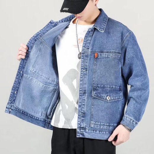 Pang Donglai DL [Recomendado por la madre central] Menora de trabajo de protección del trabajo de los hombres Ropa de trabajo para el trabajo de construcción Trabajo de construcción Spring y otoño Summer Wear Rese Wear ReseSistant Chaqueta Y848 Gray XL 120-135Jin [Jin equivale a 0.5 kg]