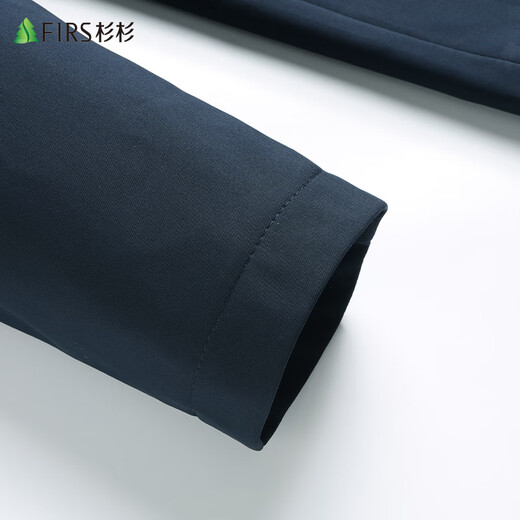 Shanshan anti-wrinkle jacket men's spring and autumn business casual lapel windbreaker dad workwear executive jacket men's clothing