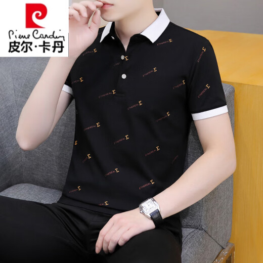 Pier Cardin 2025 NUEVA SUMER SUMMERS Camiseta de manga corta para hombres Polos de moda de moda