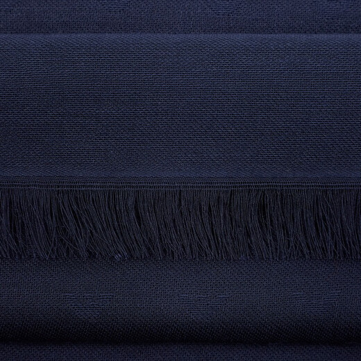 EMPORIO ARMANI/Armani official flagship New Year gift men's jacquard casual shawl scarf outer wear UB118-navy blue one size