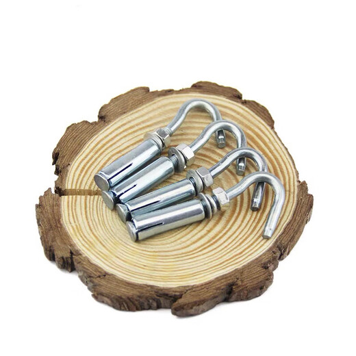FANCYCHIC wholesale galvanized iron expansion hook hook with hook expansion screw hook ceiling hook hook expansion hook 681012 M10 expansion hook 40 pieces