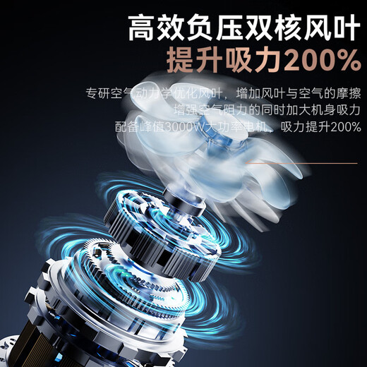 Yangzi vacuum cleaner household 3000W high power 25L industrial large suction beautiful seam land reclamation commercial dry and wet blowing bucket dust collector hotel cleaning office vacuum cleaner CX-2100A