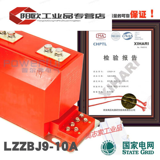 LZZBJ9-10C 10kV indoor current transformer for high voltage metering cabinet 0.2s//10P customized B2 0.2s/0.5/10P10