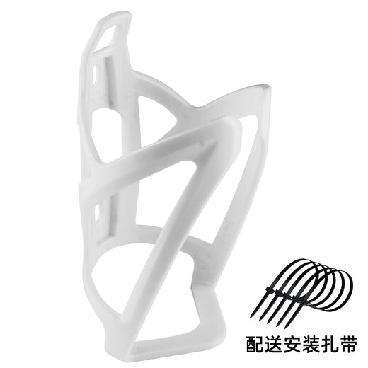 Xianxiang is suitable for Phoenix bicycle water bottle rack, road children's mountain bike bracket, water cup holder, equipment accessories, no need to punch holes, white, free cable tie # no need to punch holes