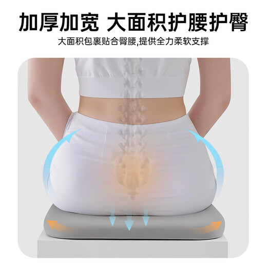 WITCEMEY cushion butt cushion memory foam chair cushion hemorrhoids office student teacher special seat sedentary artifact