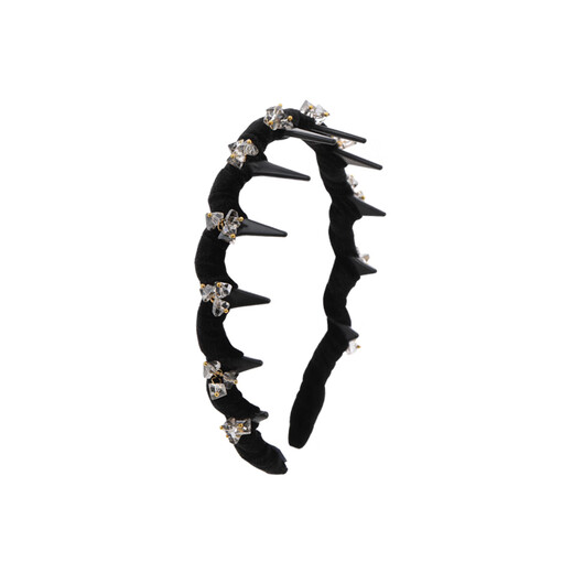 Pretty three-year-old full-diamond high-end non-slip toothed headband for women 2025 new exquisite face wash hairpin high-end headband hair accessories 23.8