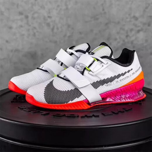 Nike Buyer Purchasing Romaleos 4 SE Velcro Comprehensive Training Shoes Fitness Weightlifting Squat Indoor Men's and Women's Shoes DJ4487-121 42