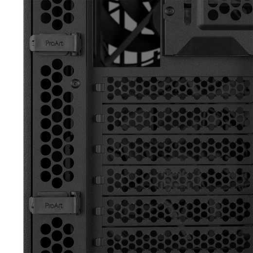 华硕ProArt创艺国度PA401木艺MESH版机箱 木艺前进气格栅/免工具拆装/电源按键锁/PWM一键设置