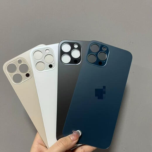 Suitable for Apple 11/12 back cover glass 11pro/11promax/12pro/12promax glass back cover black (tools included) 11