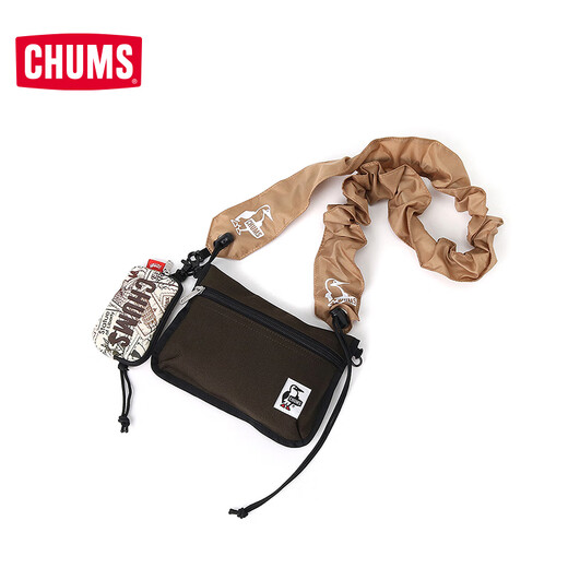 
CHUMS Qiaqia Bird Sports Outdoor Crossbody Bag Men and Women Universal Casual Shoulder Bag Commuter Bag Large Intestine Bag CH60-3880 CH60-3880-Z357 OS