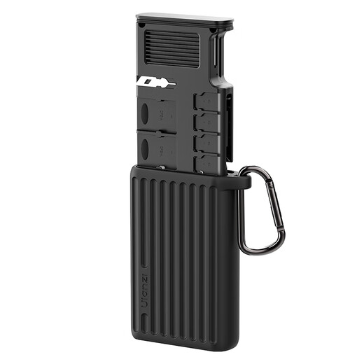Ulanzi Ulanzi MCR-01/02 multi-function card reader USB3.2 high-speed memory card box camera mobile phone memory card CFA/SD/TF/SIM card storage protective cover MCR-02丨CFE-B flash card box